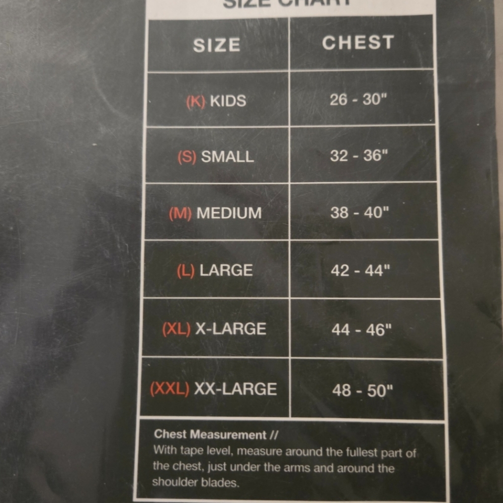 Shift Commando XP Rib Vest Child's Large NIP - Picture 3 of 7